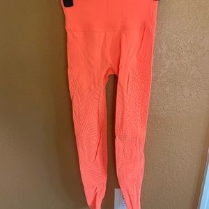 Super cute Free People neon leggings with design
